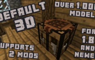 Minecraft Default 3d Pack 01