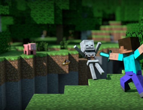 Minecraft Wallpaper Steve Kill Skeleton
