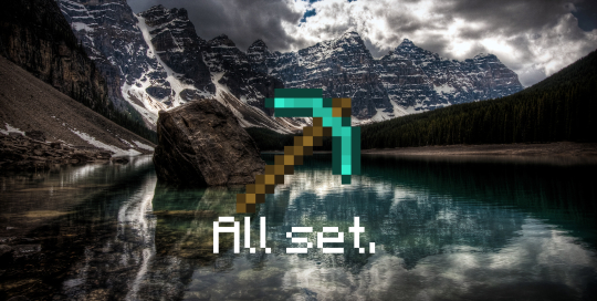 Minecraft Real Scene Wallpaper