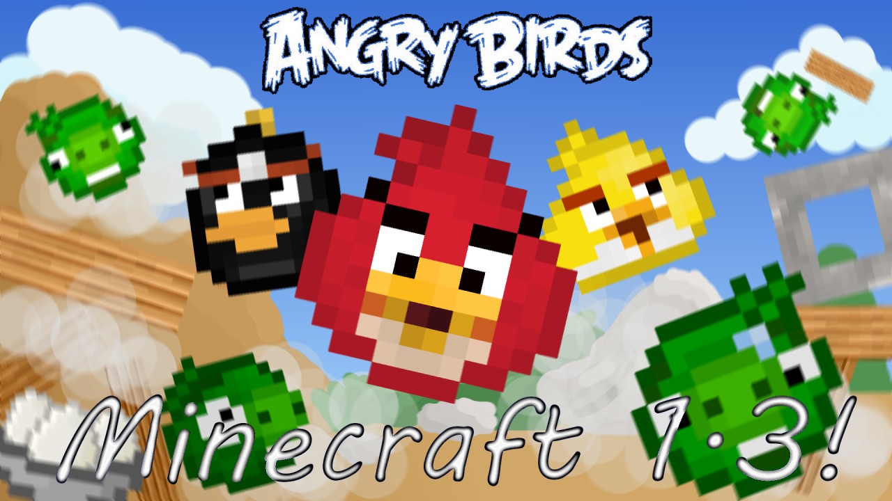 Мод на angry. Злые птички майнкрафт. Angry Birds майнкрафт. Майнкрафт мод на Angry Birds. Злая птица майнкрафт.